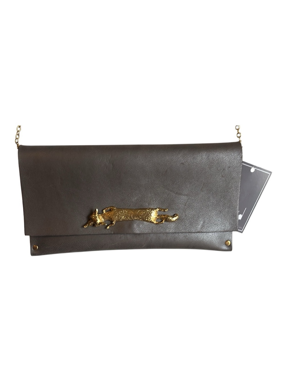 FloydHandcrafted American Luxury‎ Pewter With Fox Crossbody
